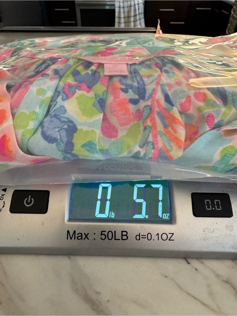 Lilly Pulitzer CATCH THE WAVE Colorful Tunic Sz XL - Picture 11 of 11